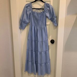 Hill House light blue nap dress.
